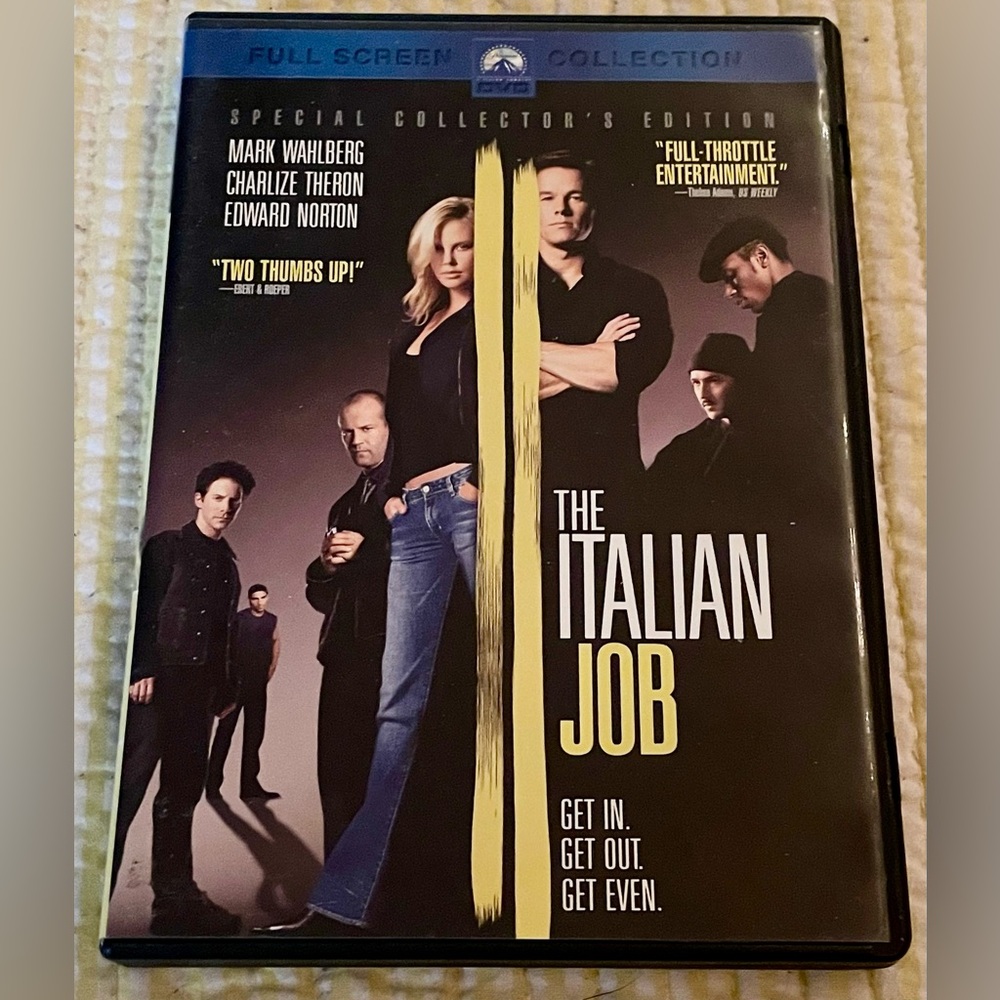 💎 The Italian Job Special Collector's Edition DVD 💎